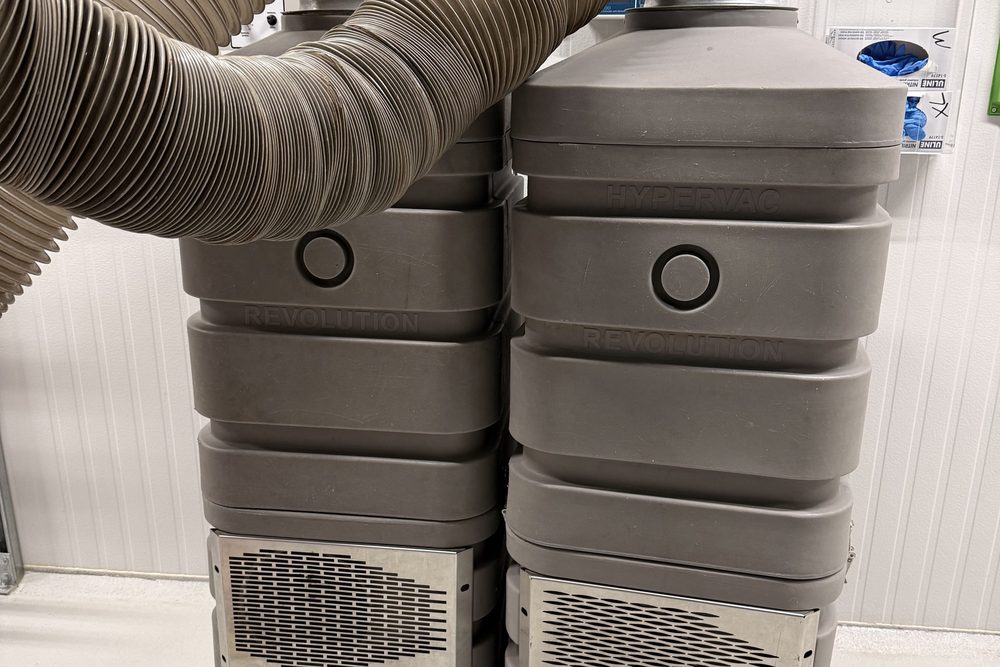 Greater Sudbury Duct Cleaning negative air equipment used for dryer vent cleaning